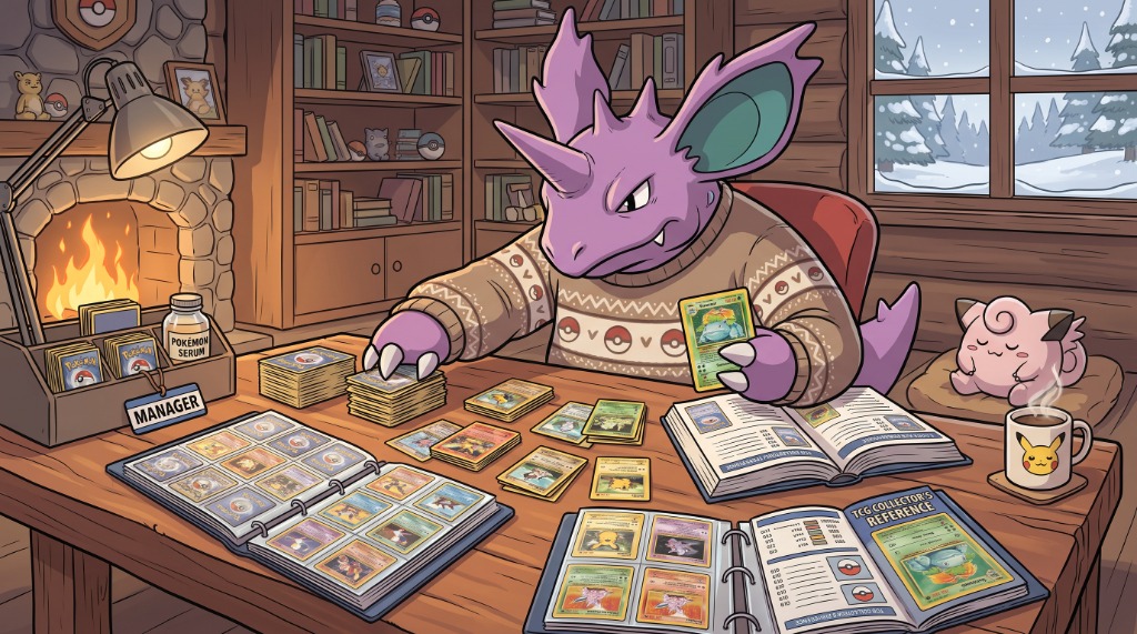 Nidorino Sorting Cards & Binders